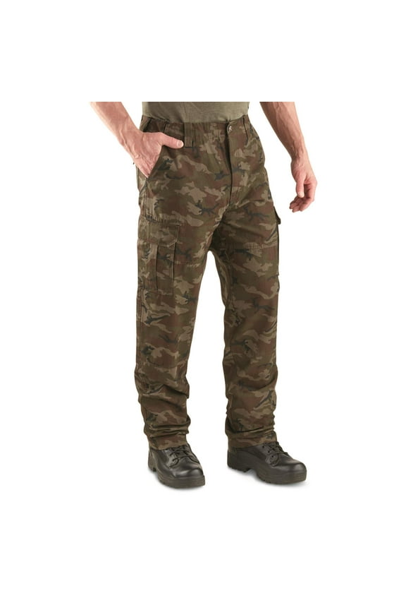 Men's Outdoor 2.0 Cotton Cargo Pants Woodland Camo W38 L32