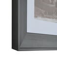 thumbnail image 3 of 2-1/2" Polystyrene Modern Picture Frame by WholesaleArtsFrames-com 9x12 631 Series - Black - Made In USA, 3 of 5
