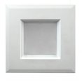 thumbnail image 1 of NICOR DLQ4-10-120-2K-WH Kit de Modification de Downlight LED Carré 4 Po. 664 Lumens, 1 of 4