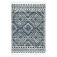 thumbnail image 2 of SAFAVIEH Melrose Coleman Overdyed Geometric Shag Runner Rug, Navy/Ivory, 2'2" x 8', 2 of 2