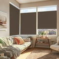 thumbnail image 3 of Chicology Brown Light Filtering Cordless Top Down Bottom Up Cellular Shades 49.75 in. W x 72 in. L, 3 of 8