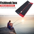 thumbnail image 4 of Aparejo de pesca Caja de anzuelos Estuche de almacenamiento de aparejos de pesca (450x90x30 mm) Negro Rojo Sywqhk Para Estrenar, 4 of 7