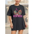 thumbnail image 4 of MOUSYA Women's Oversized T-Shirts Neon Moon Shirts Classic Country Cowgirl T-Shirt Music Vintage Graphic Tee Tops, 4 of 9