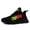 FN003-25006122-11b, variant on Lightweight Casual Tennis Shoes for Women Featuring a Vibrant Neon Rasta Design with The Phrase 'One Love' Print, Low Top Sneakers Suitable for Running/Walking/Outdoor Activity