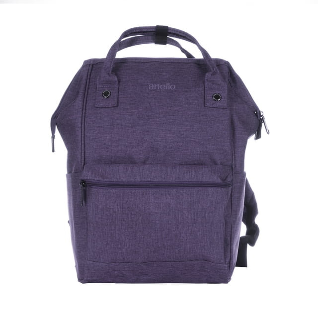 Mochila Backpack Bolsa de Viaje Anello Morado Matte