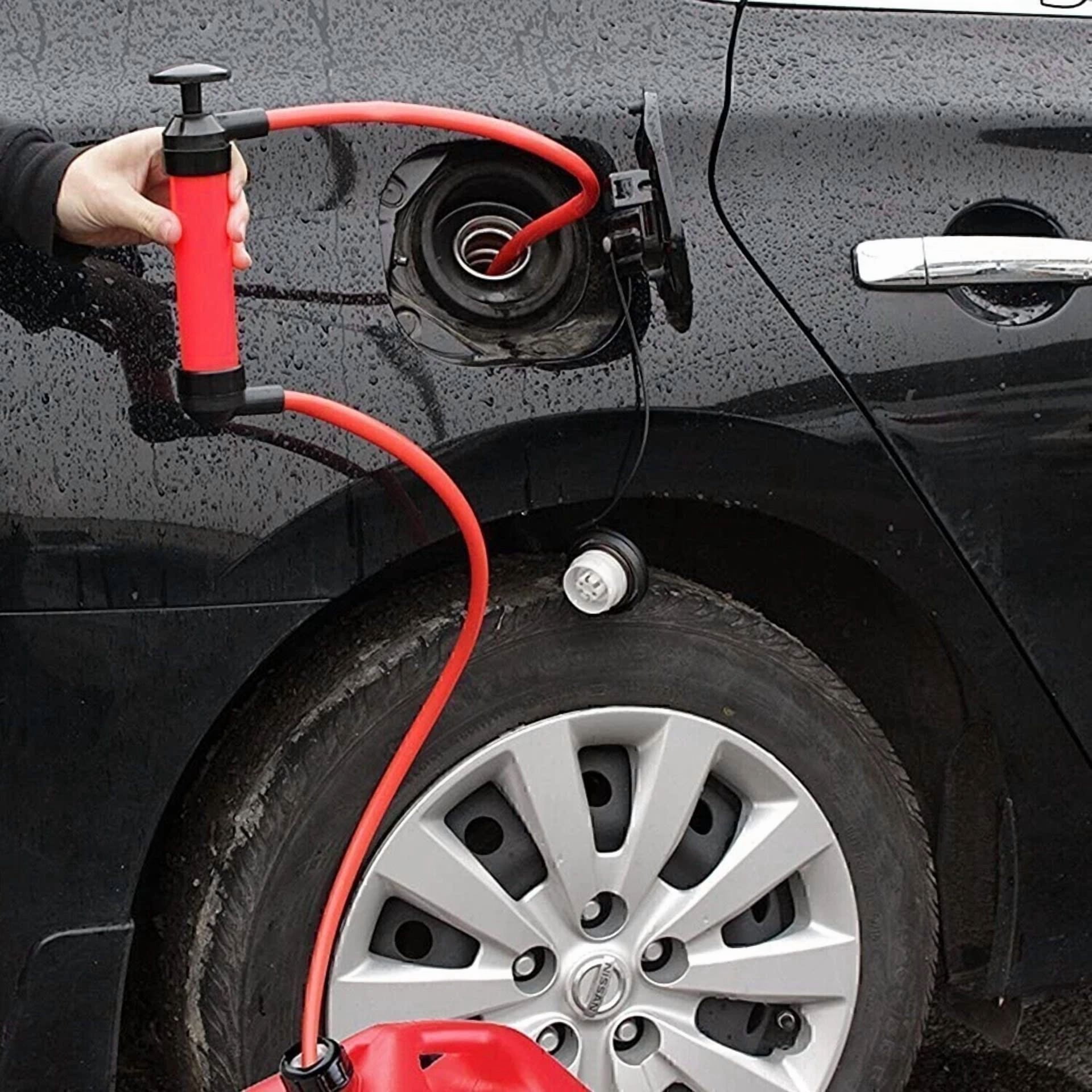CIRCLE- Multi-Use Gas Oil Siphon Pump Fluid Transfer Pump Siphon Fuel Transfer Pump Kit