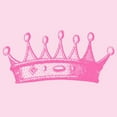 thumbnail image 2 of Vision Studio 12x12 White Modern Wood Framed Museum Art Print Titled - Princess Crown I, 2 of 4