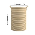 thumbnail image 5 of Tuvgenk Mesh Laundry Basket with Handles Dormitory Storage Foldable Clothes Basket Portable Laundry Room Decor and Accessories for Clothing and Toys, 5 of 5
