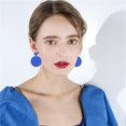 thumbnail image 3 of Multicolor 70s Retro Neon Earrings 80s Classic Round Earrings Lightweight Geometric Earrings for Women 80s Party Costume Accessory, 3 of 8