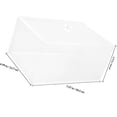 thumbnail image 2 of SWETRACE Facial Paper Storage Case Acrylic Desktop Tissue Holder Friends 1Set, 2 of 8