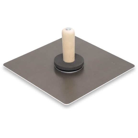 MARSHALLTOWN 5209W, 12 x 12 inch Magnesium Hawks with Wood Handle, Masonry, Drywall