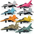 thumbnail image 1 of Ensemble de 8 Jouets d'Avion Moulés sous Pression, Modèles d'Avions pour Garçons et Filles - Jouets de Modèle d'Avion à Rétrofriction Moulés sous Pression, Cadeaux, Idéal pour la Collection et les Cadeaux de Fête, 1 of 6