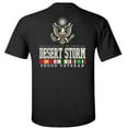 thumbnail image 4 of Fair Game Proud Veteran Desert Storm Eagle T-Shirt-Black-S, 4 of 5