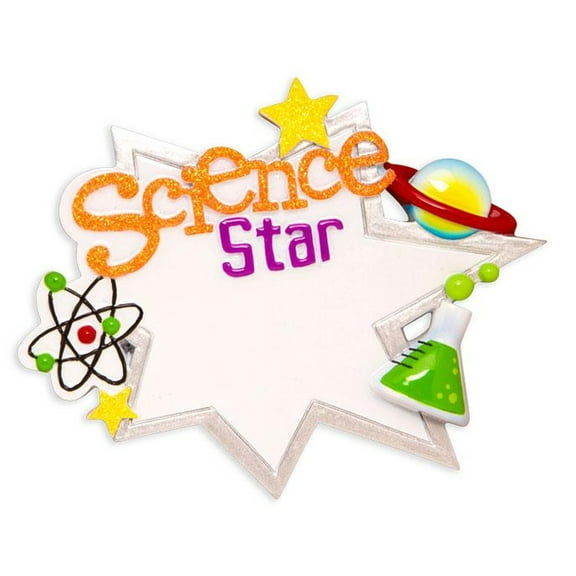 Science Star Ornament