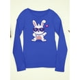 thumbnail image 3 of Cool Sunglasses Bunny Long Sleeve Toddler -Image by Shutterstock,  4 Toddler, 3 of 4