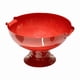 thumbnail image 2 of Frutero con pedestal, frutero con pie, bandeja decorativa moderna para servir Rojo, 2 of 8