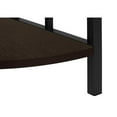 thumbnail image 6 of Monarch Specialties Bookshelf, Etagere, Corner, 4 Tier, 62"H, Office, Bedroom, Brown Laminate, 6 of 11