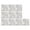 A2, variant on 20 Pack Peel and Stick Wall Tiles,5.9" x 5.9"Faux Shell Mosaic Self-Adhesive Tile Stickers,Waterproof Backsplash for Kitchen Bathroom DIY Home Decor