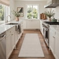 thumbnail image 5 of GENIMO 2'x3' Area Rug, Washable Non Slip Soft Boho Geometric Indoor Door Mat for Entryway Kitchen Laundry Room, Linen Beige, 5 of 7