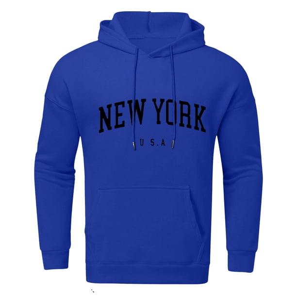Gibobby Sudaderas con capucha para hombre Sudadera con Capucha para Hombre(Azul,G)