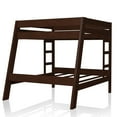 thumbnail image 5 of Furniture of America Vance Wood Bunk Bed, Twin/Full, Dark Walnut, 5 of 7