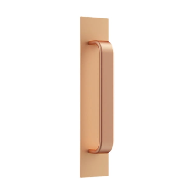 Luzkey Poignée de Porte Auto-Adhésive pour Balcon Porte Abri Toilette Or