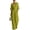 Green, variant on Women's Spring Jumpsuits, Elegant V-Neck Waist-Cinching Wide-Leg Flowy Jumpsuit for Women, Casual Loose Fit Romper for Daily Wear,Orange S