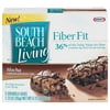 South Beach Living: Fiber Fit Mocha 5-1.23 Oz Granola Bars, 6.15 oz