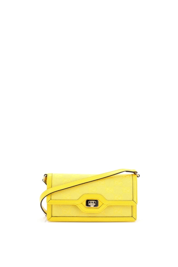 Pre-Owned Luce Shoulder Bag GG Canvas Mini By Rebag