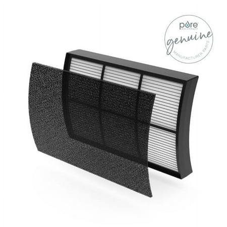 Pure Enrichment 2-in-1 True HEPA Replacement Filter for the PureZone Breeze Air Purifier (PECOMPAP) - Grey