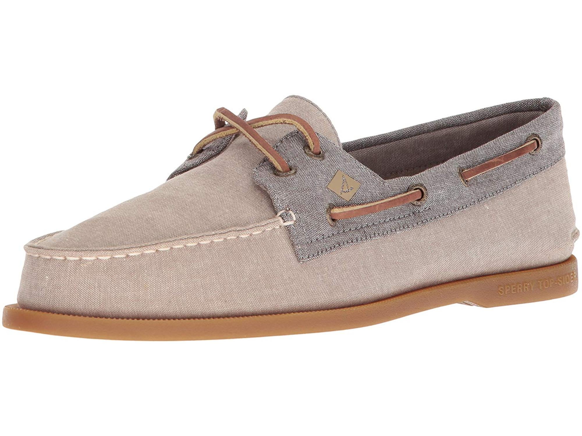 sperry halyard 2 eye chambray