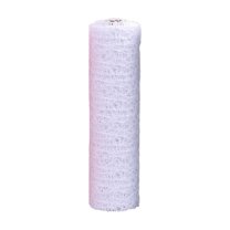 Decorative Mesh Ribbon Roll for Crafts | Polyester Fabric Tulle for Party Decorations | 28x457cm DIY Flower Packing & Children's Craft Supplies | 1 Roll