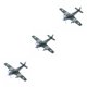 thumbnail image 1 of Vogacara Kit de modelo de ensamblaje de aviones a escala 1:48 para adultos verde Type1, 1 of 1