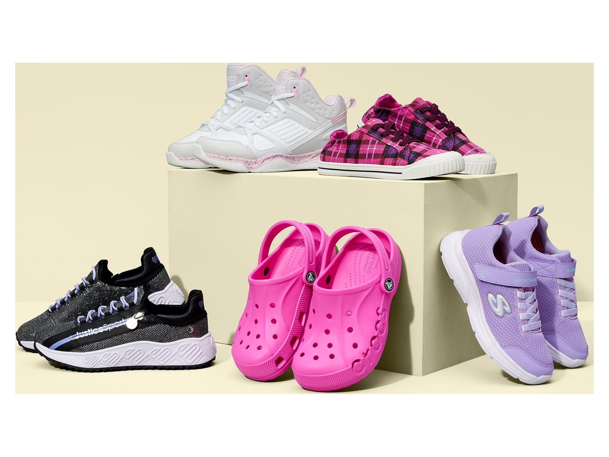 AND1 Little & Big Girls Basketball High Top 6.0 Sneakers, sizes 13-6