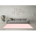 thumbnail image 3 of Ahgly Company Indoor Rectangle Solid Red Modern Area Rugs, 5' x 7', 3 of 4