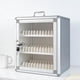 thumbnail image 5 of Gabinete de almacenamiento para teléfono y cerradura de seguridad portátil con cerradura, puerta transparente de aluminio 36 soles, 5 of 7