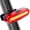 Red, variant on KAWELL Bike Tail Light USB Rechargeable - Super Bright 50 Lumens LED Bicycle Rear Light Easily Clips on as a Red Taillight for Optimum Cycling Safety