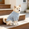 thumbnail image 2 of Dog Sweater Pajamas for Small Medium Dogs, Cute Turtleneck Winter Clothes for Girl or Boy, Warm Puppy Onesie Outfit for Chihuahua, Yorkie, and Christmas, 2 of 6