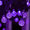 PURPLE, variant on 1pc 20/30 LED Halloween Solar Crystal Globe String Lights with 8 Lighting Modes Purple/Blue For Home Garden Patio Yard Decor