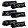thumbnail image 2 of 6pcs Acrylic Table Card Sign Hotel Restaurant Reserved Table Signs Reminder Sign For Wedding Birthday Party, 2 of 9