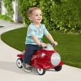 Radio Flyer Retro Rocket RideOn Toy Rider for Toddler with Lights and