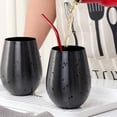 thumbnail image 3 of Taza de cerveza de acero inoxidable 2pcs304-negro Fokelyi CPB-DE-WX208-5, 3 of 6