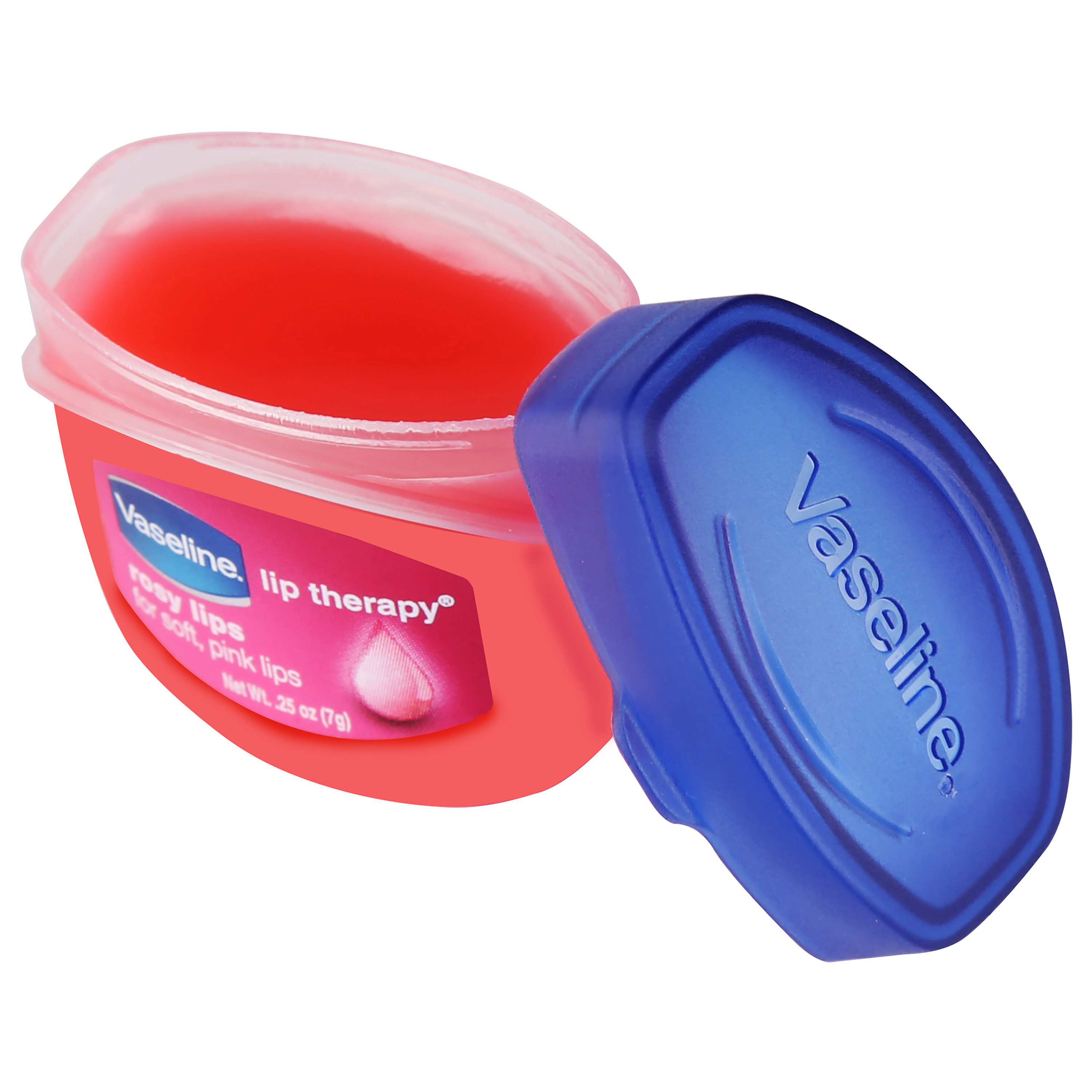 Vaseline Lip Therapy Tinted Lip Balm Mini, Rosy 0.25 oz - image 4 of 7