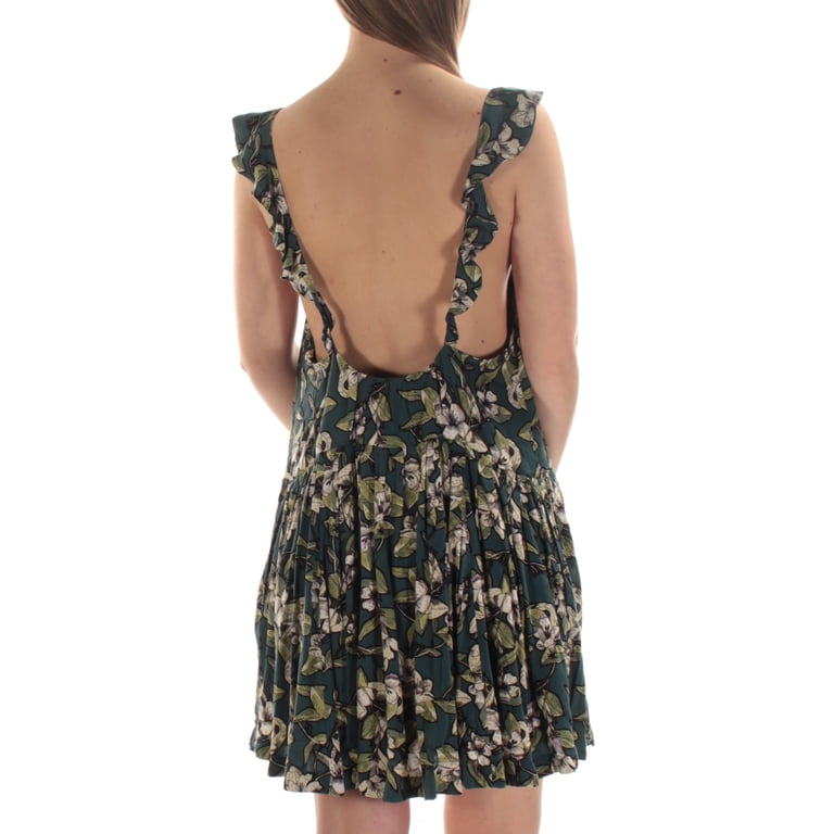 free people floral fit and flare dress Free People Womens Freddy Modal Blend Floral Fit & Flare Dress