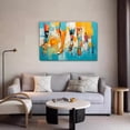 thumbnail image 5 of Abstract Art Modern Decorative Painting Feet Framed Canvas Poster Bedroom Decor Sports Landscape Office Room Decor Gift,Frame-style,12x18inch(30x45cm), 5 of 8