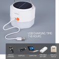 thumbnail image 2 of Lámpara Solar Multifunción de 120 W para Tienda de Campaña, Iluminación de Emergencia, Recargable, ., 2 of 5