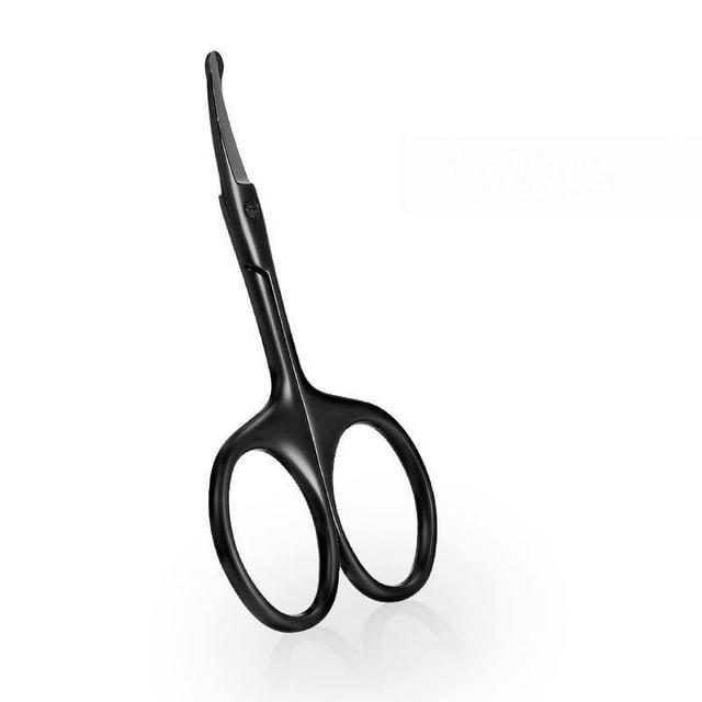 Premium Stainless Steel Men's Grooming Kit - Perfect for Trimming Eyebrows, Beards, Mustaches & Nose Hair!