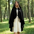 thumbnail image 2 of Elegant Style Hooded Cloak Cape for and Themed Events, 2 of 5