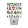 thumbnail image 6 of Yayeee LED Plug in Night Light for The Home with Auto Dusk to Dawn Light Sensors, 2 Pack, White Christmas House, 6 of 6