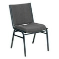 thumbnail image 1 of Chaise empilable robuste de la série HERCULES en tissu gris, 1 of 9